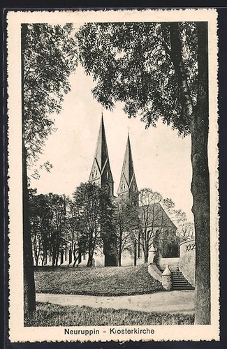 Carte postale neuruppin - carte,