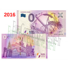 Billet Souvenir 2016 Allemagne Europa Park