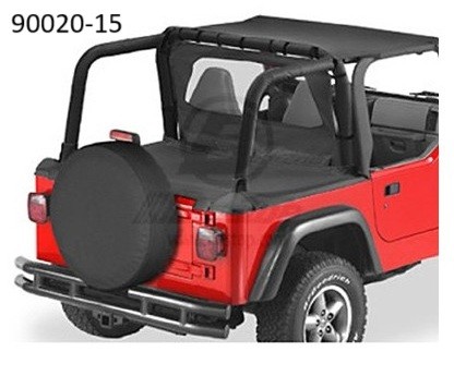 Duster hard top 02 - 97-02, black