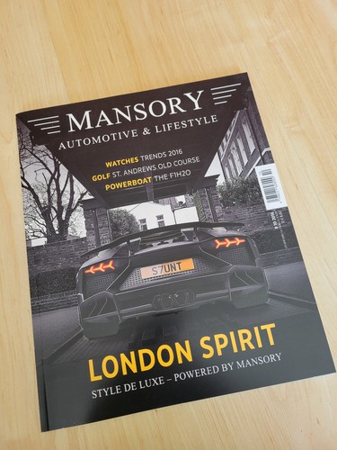 Mansory brochure revue - mansory,