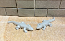 PLAYMOBIL Animaux 2 Reptiles Crocodile Salamandre Lézard Zoo 2