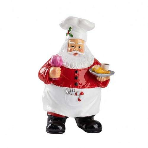 Père noël chef cuisinier - noël,