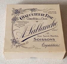 Ancienne boite charcuterie - ancienne,
