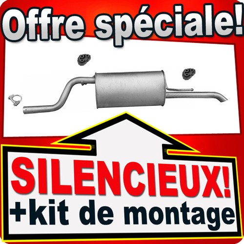 Silencieux arriere pour - arriere,
