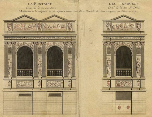 Paris fontaine des innocents - fontaine,