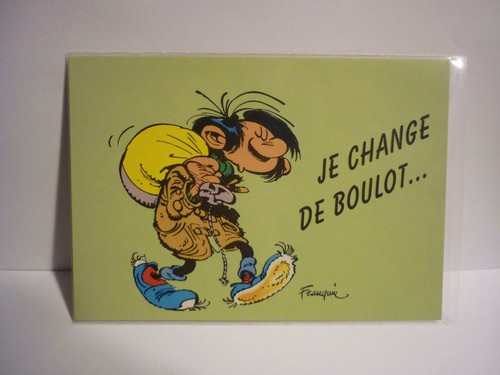 Carte postale gaston - carte,