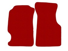Rouge tapis de sol AVANT pour Honda CR-X del Sol 1992-1997