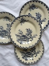 4 Assiettes Plates Terre De
