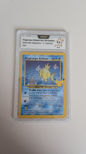 Carte pokémon gradée - carte,