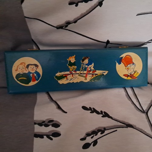 Vintage ancien plumier - vintage,