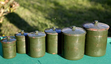 Série 6 boites métal