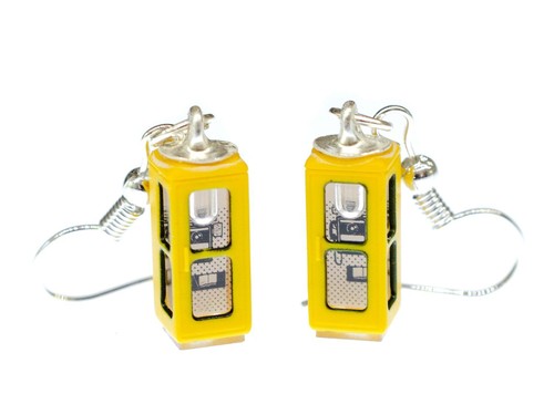 Cabine téléphonique boucles - téléphonique,