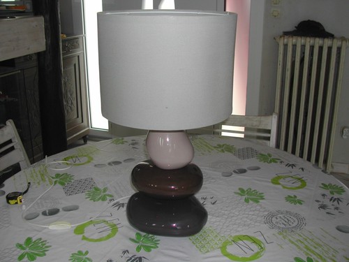 Grande lampe galets 57cm - grande,