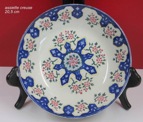 Rare assiette porcelaine - en,