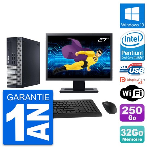 Dell 9020 sff ecran - pc,