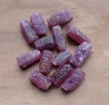 Rubis corindon naturels