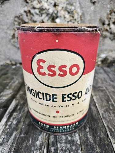 Bidon boite esso fongicide - boite,