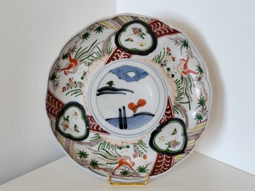 Imari old plate - japan, china