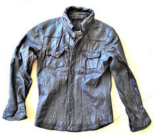 Blouson cuir noir pour enfant de 6 ans de marque japan rgs