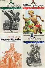 Encarts catalogues Lot de 4 Nouveau Signe de piste DT19 35 47 90 Joubert Scout