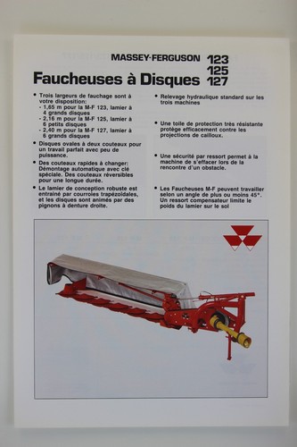 Prospectus massey ferguson - massey,