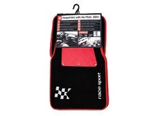 Tapis de sol moquette et alu -