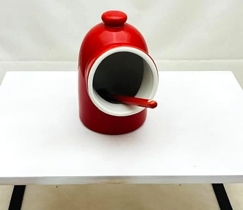Bia pot céramique rouge - pot,