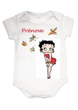 Body bébé fille betty boop
