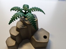 PLAYMOBIL 3866 Hydravion Rocher et plante 3008966 3007971 vintage