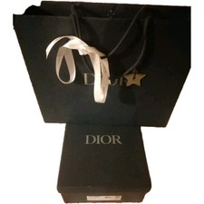 DIOR  boîte et sac 26/31/13,5 cm + 1 ruban et 1 étoile Neuf et Authentique 
