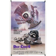 DEF-CON Original Movie Poster  - 27x40 in. - 1984 - Paul Donovan, Lenore Zann