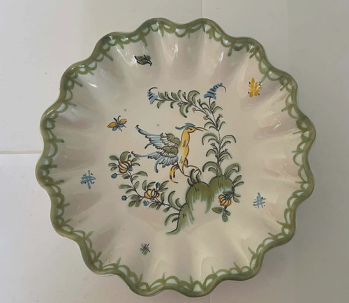 Ancienne assiette creuse - ancienne,