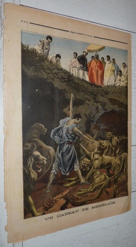 Petit journal 1898 abyssinie - petit,