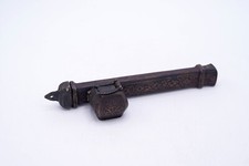 Ancien écritoire Ottoman Qaladam, Turquie - 19e - 20e siècle