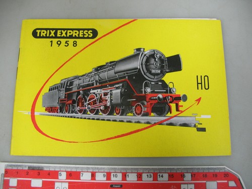 Trix express catalogue 1958 - trix,