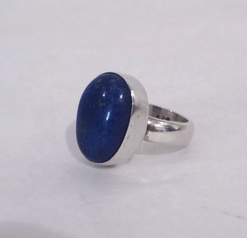 Bague argent 925 lapis - et,