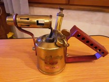 Lampe à souder ancienne Véritable Paraffin Only England