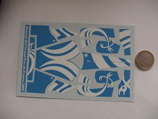 decals decalcomanie 1/18 f1 renault r25 grand prix france 2005