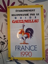 plaque émaillée