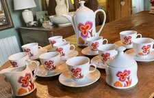 Service à Café Rétro