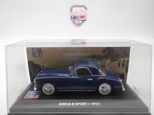 1/43 SIMCA 8 Sport 1952 Bleu IXO/Altaya