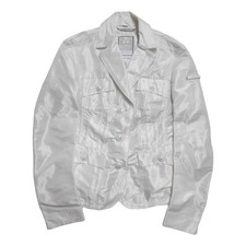 Veste blazer courte blanche