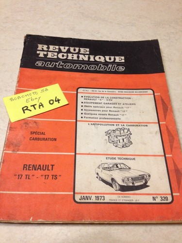 Revue technique automobile - revue,