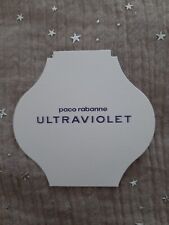 Carte Parfumée- Perfume Card - Paco Rabanne - Ultraviolet