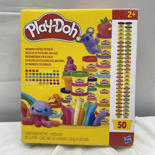 Play doh 50pcs - 50pcs, rainbow