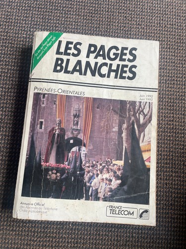 Annuaire pages blanches jaunes