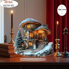 Décoration De Noël 2D Plate