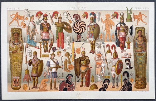 Costume historique grèce - costume,