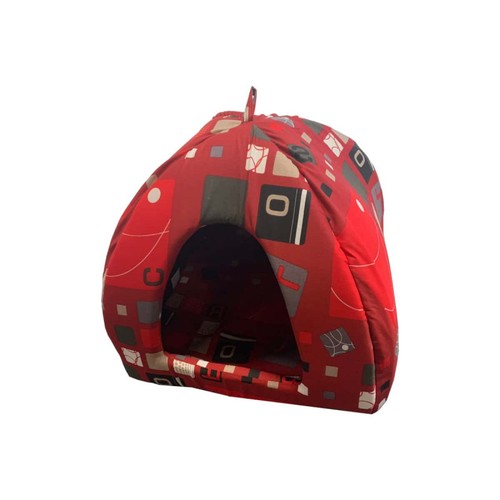 Igloo chat zolux - chat, rouge