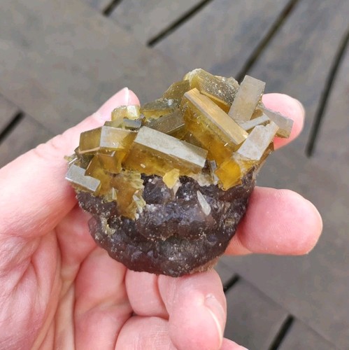 Barytine sur fluorine - sur,